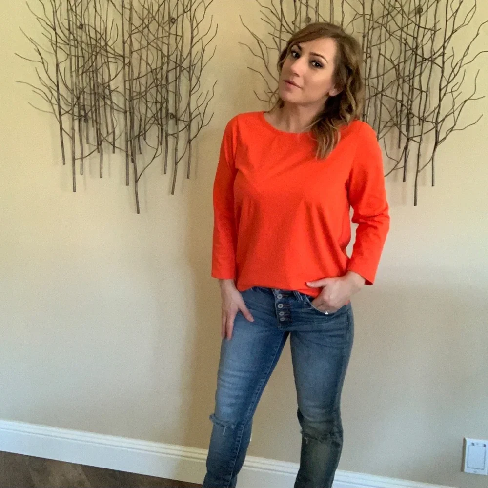 | kelly open back tie top• fire red | - Picture 4 of 6